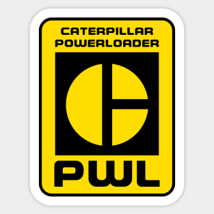 Aliens - Powerloader Logo Sticker